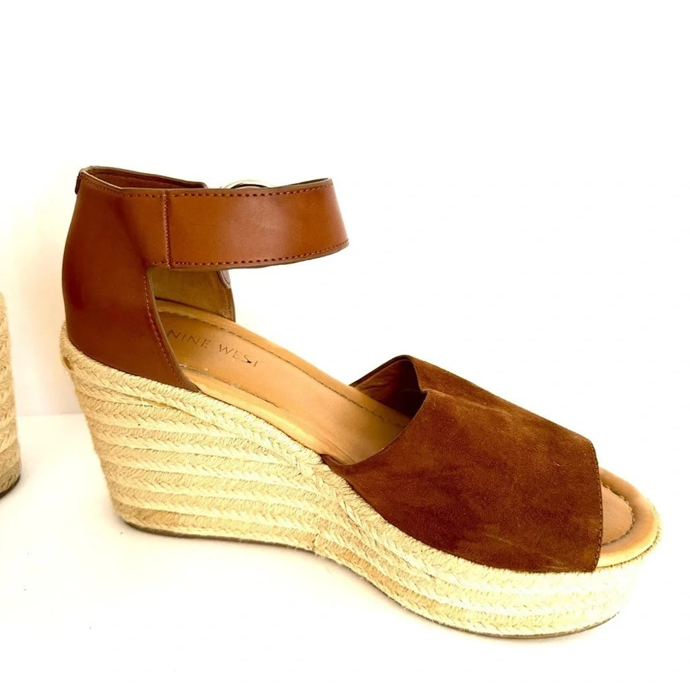 Nine West Suede Espadrille Size 9